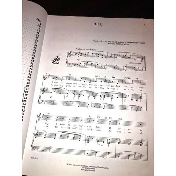 Jerome Kern Rediscovered: Piano/Vocal/Chords - piano book - Picture 3 of 4